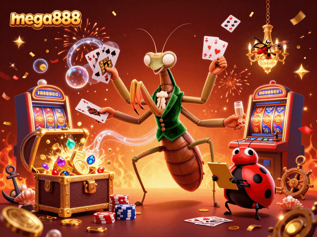 Gali jackpot mega888 dengan permainan slot menarik dan penglibatan karakter unik
