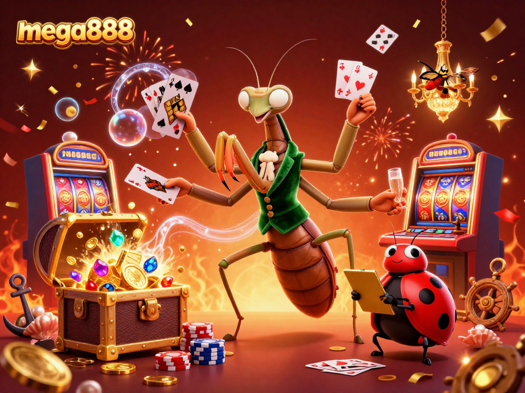 Gali jackpot mega888 dengan permainan slot menarik dan penglibatan karakter unik