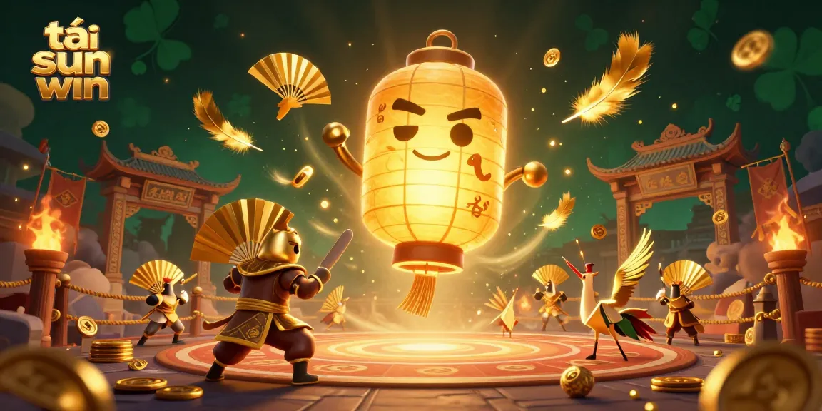 Participate in thrilling games at tải sun win with lantern spirits and warriors in a vibrant casino